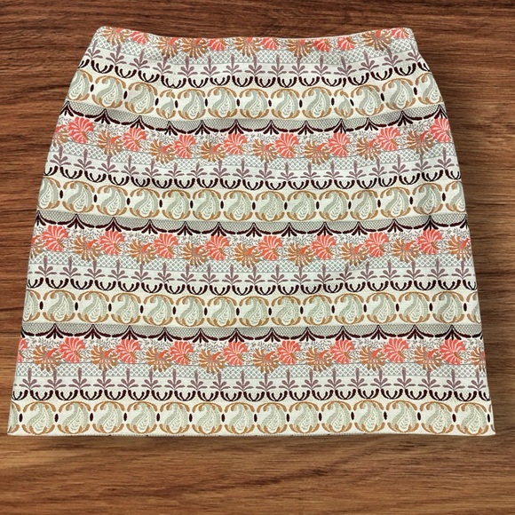LOFT Shimmer Mosiac Shift Mini Skirt - Picture 1 of 9